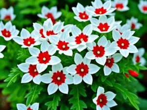 krasnokwiat białokwiatowy