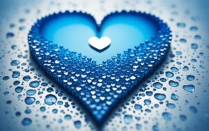 co oznacza niebieskie serce